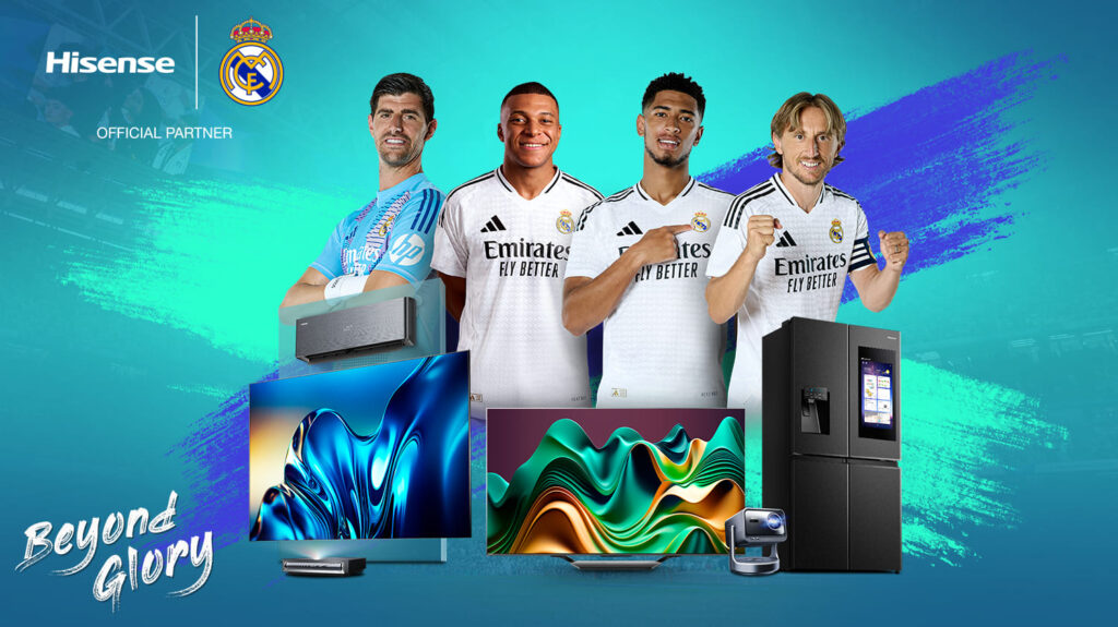 Hisense | Real Madrid footer