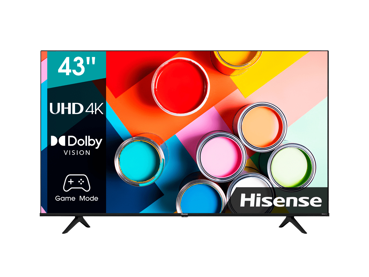 UHD Smart TV Hisense 43A6BG - UHD 4K, Dolby Vision, DTS Virtual X