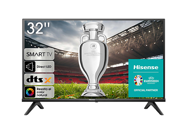 Televisor Hisense 32 Pulgadas Hd Smart Tv Negro HISENSE