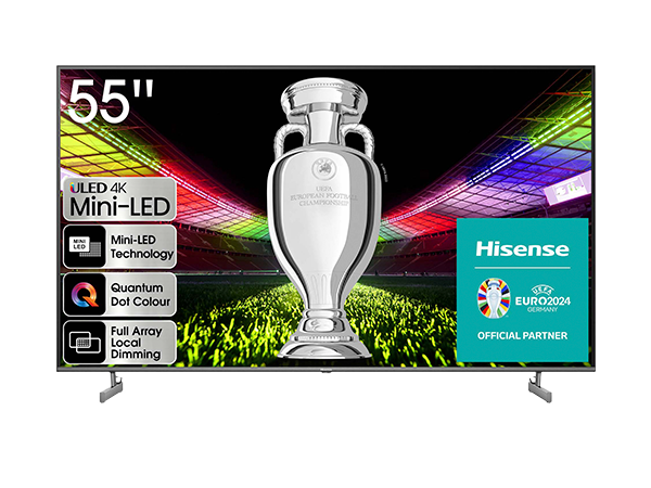 Hisense Mini Led Televisor U6KQ, Atmos, Vision & AirPlay 55\