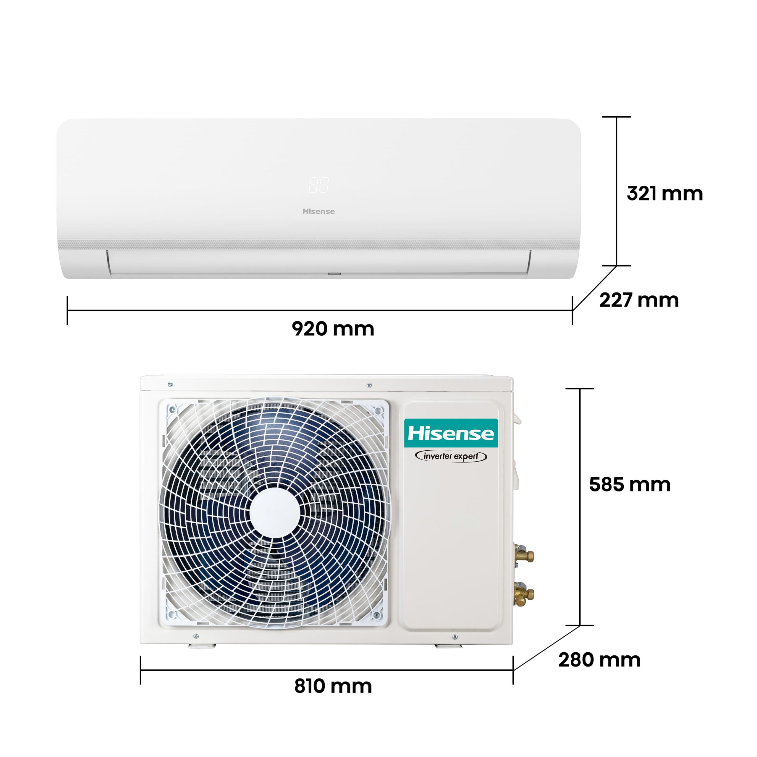 Hisense - Aire acondicionado Smart Clima KC50XS1A