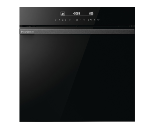 Hisense - BI65346PDBGWIFI – Horno Pirolítico, Clase A+, 77L, Cristal Negro, , 