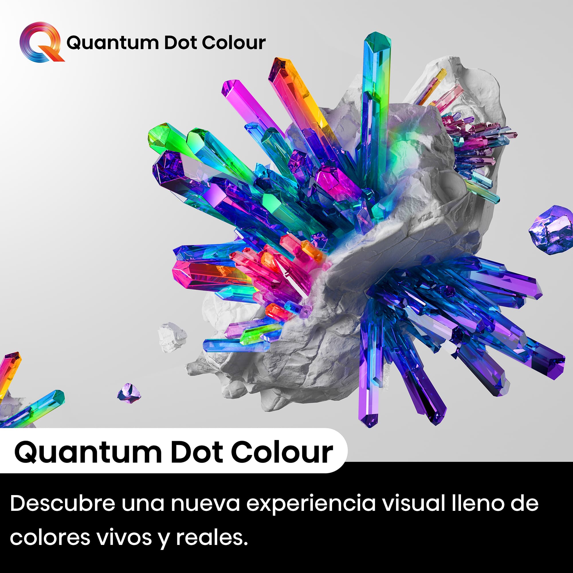 Hisense - QLED TV E7NQ Smart TV, Quantum Dot Colour