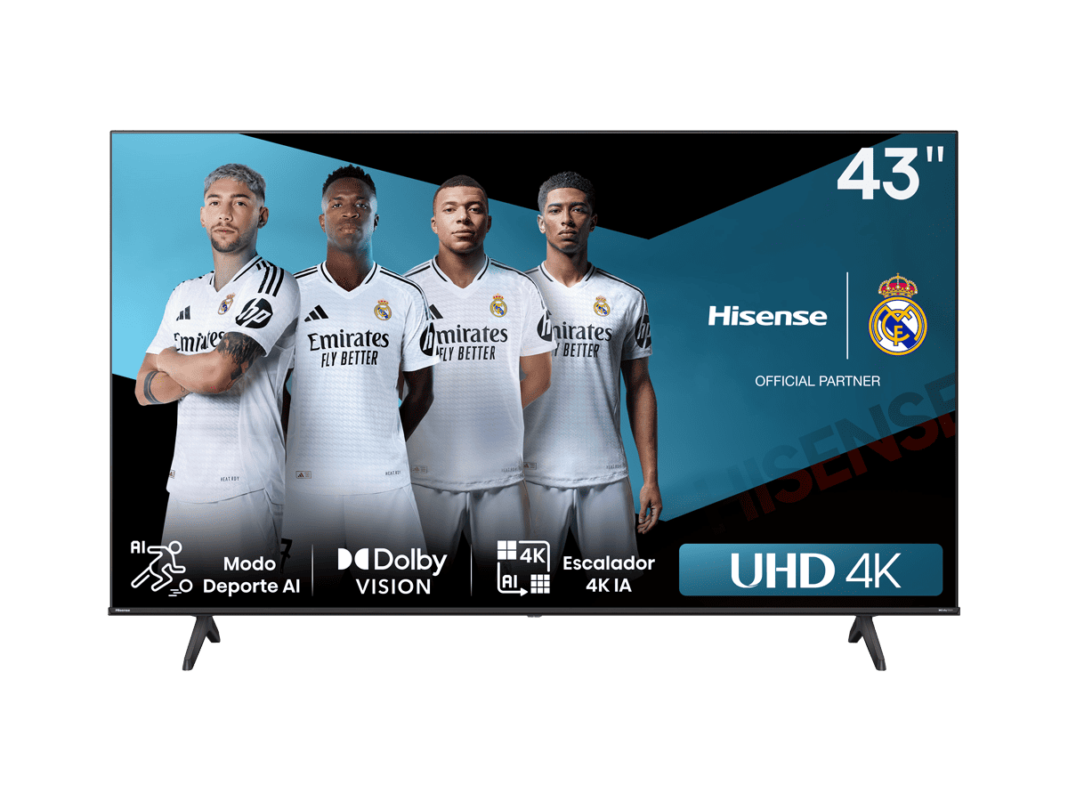 Hisense - 4K TV 43A6N, VIDAA Smart TV, , 