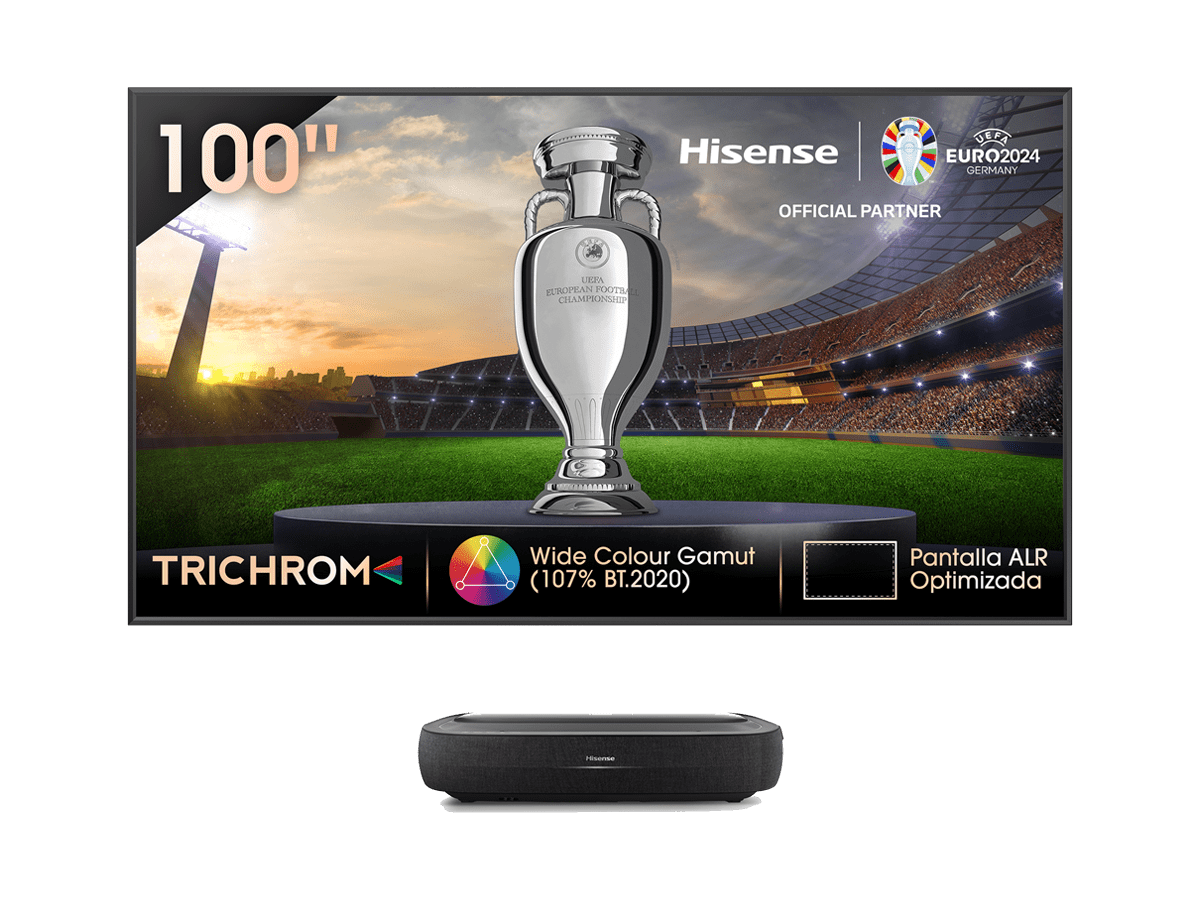 Hisense Láser TV: pantalla de 100 pulgadas y resolución 4K