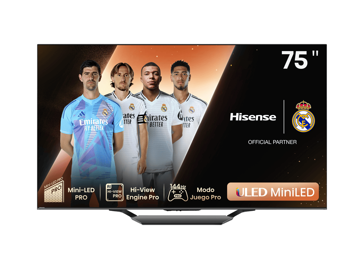 Hisense - Serie U7NQ Mini-LED TV 75U7NQ, 75 pulgadas con Quantum Dot Colour, , 