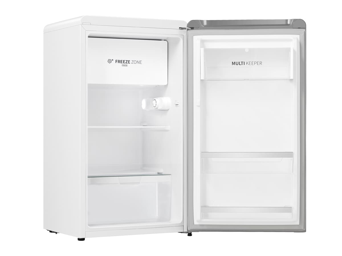 Hisense - MUR48082E – Frigorífico 1 Puerta, Clase E, 82L, Blanco