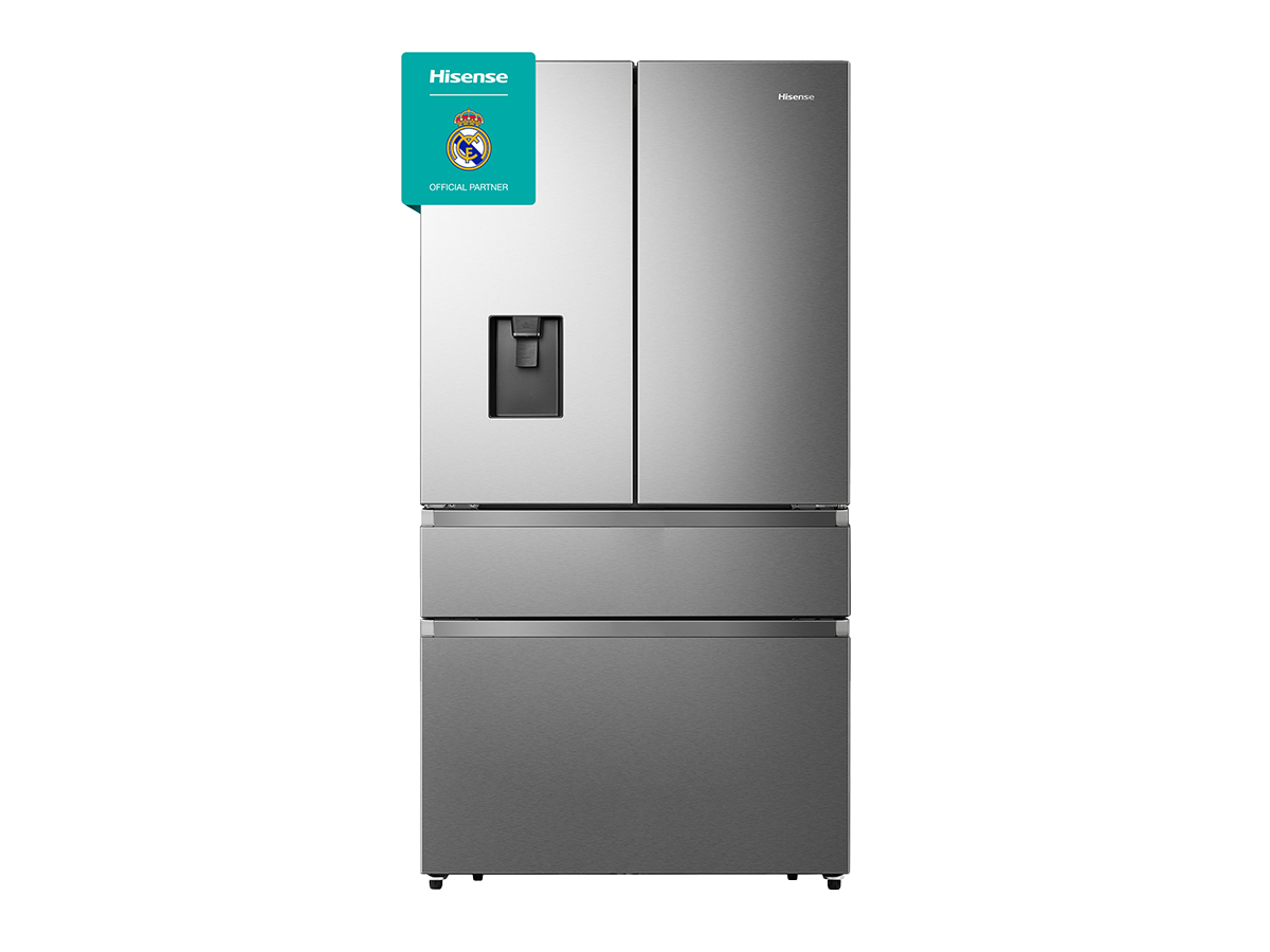 Hisense - RF749N4SWSE – Frigorífico Americano Cajón Frances, Clase E, 579L, Inox, , 