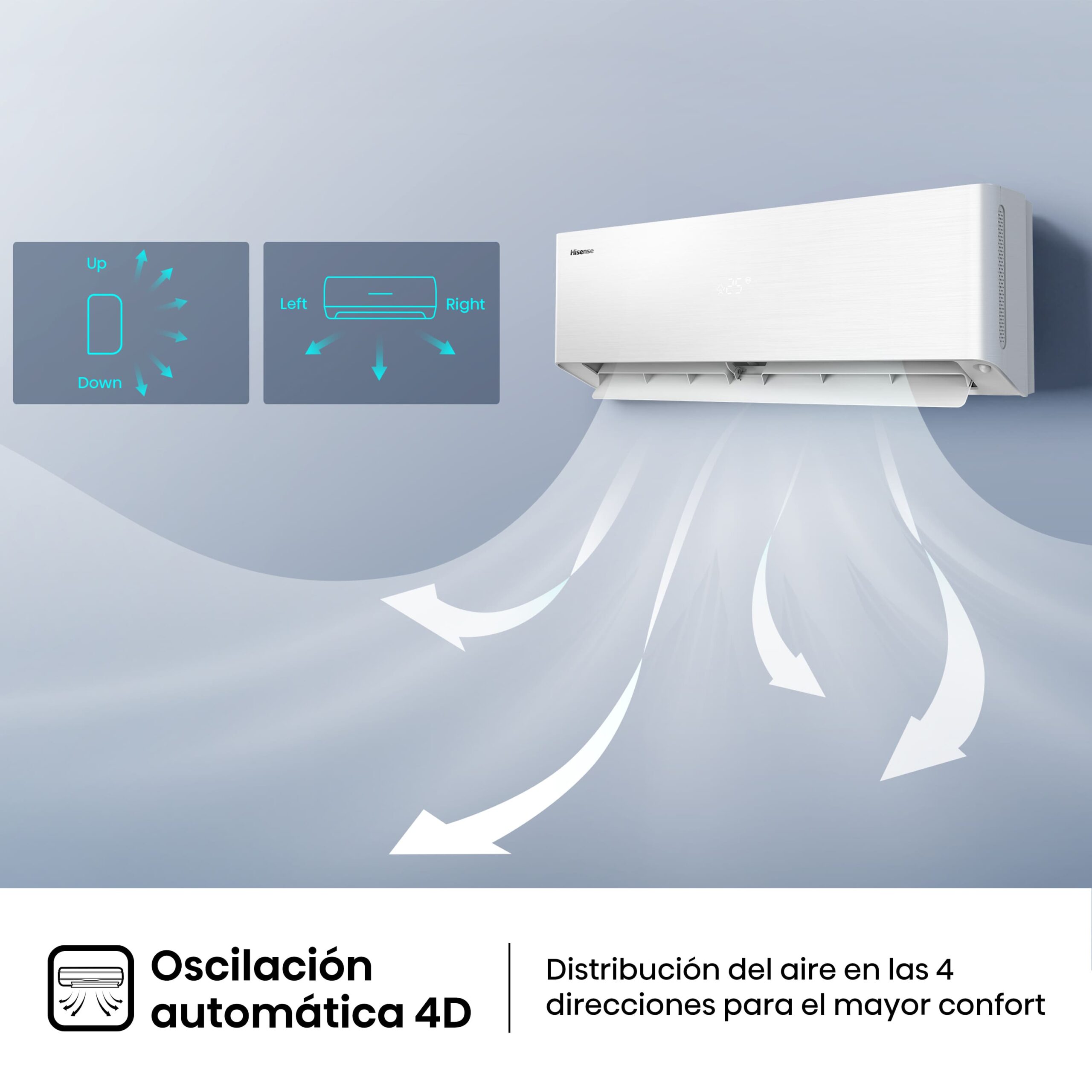 Hisense - Aire acondicionado Energy Pro X QH35XV0A