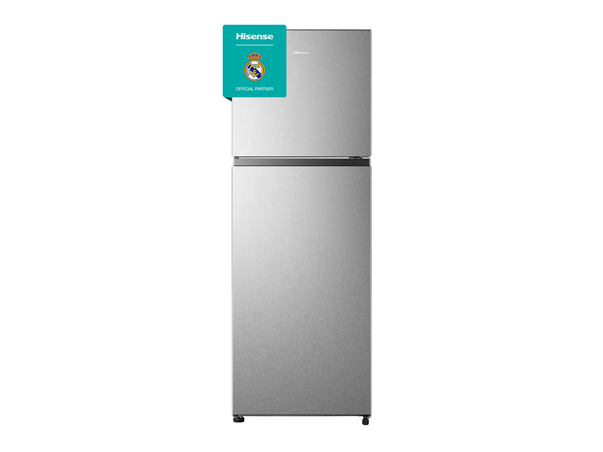 Hisense - RT422N4ACE – Frigorífico 2 Puertas, Clase E , 325L, Inox, , 