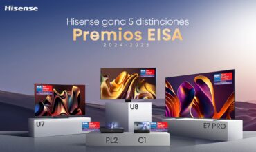 HISENSE LOGRA CINCO PREMIOS EISA 2024-2025 A LA INNOVACIÓN Y A LA EXCELENCIA