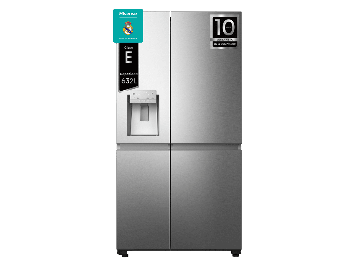 RS818N4IIE1 - Frigorífico Americano Side By Side, Clase E , Capacidad 632L, Color Inox