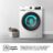 Lavadoras WF1Q9041BW – Lavadora, Clase A, Capacidad 9 Kg , 1400 rpm, Color Blanco