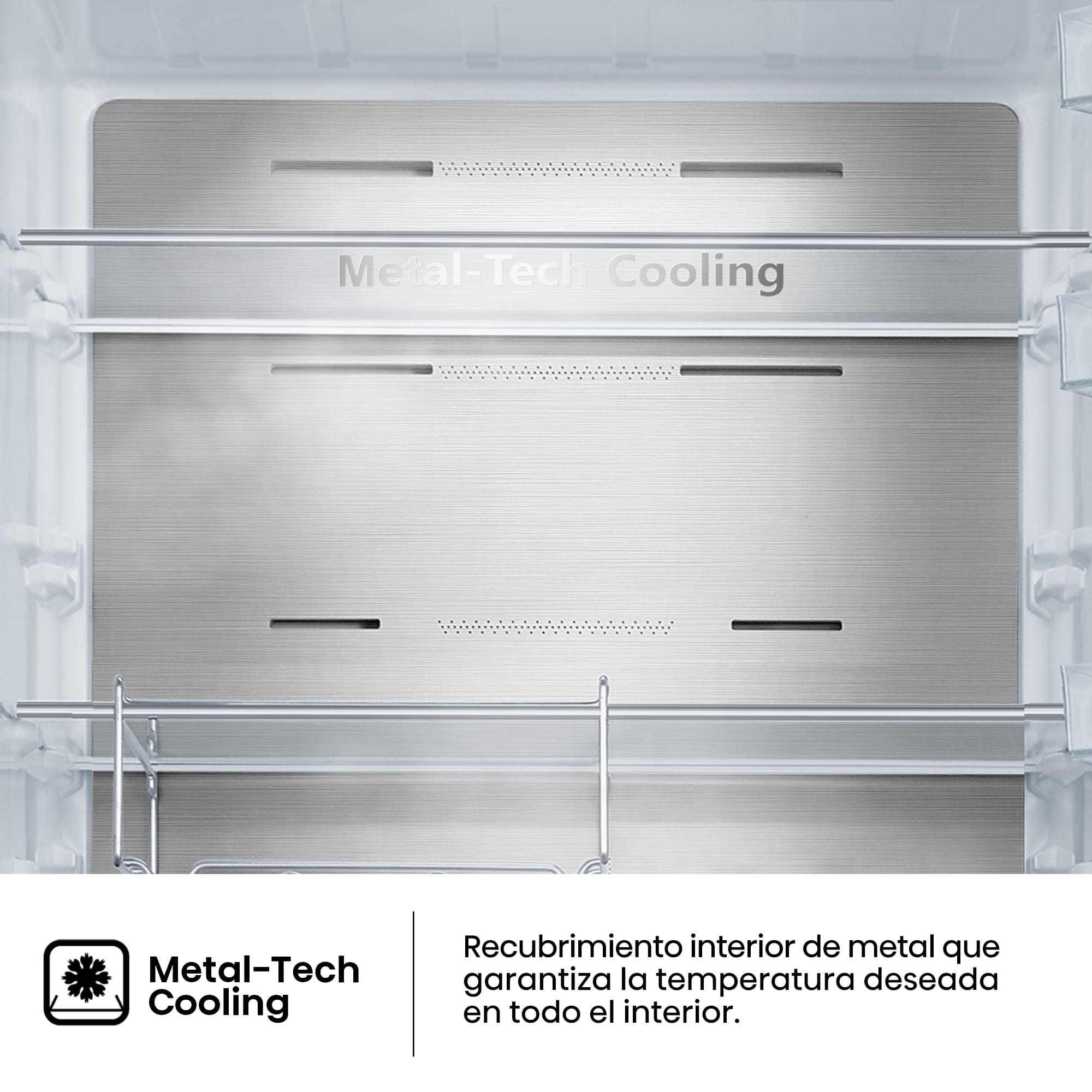 Hisense - RB645N4BIC – Frigorífico Combi 2 Puertas, Clase C, Capacidad 495L, Color Inox