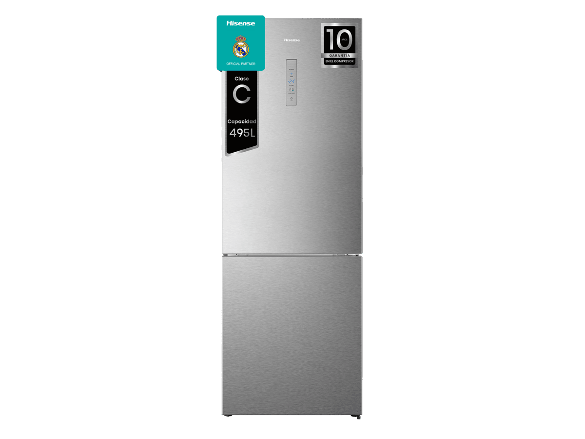 RB645N4BIC - Frigorífico Combi 2 Puertas, Clase C, Capacidad 495L, Color Inox