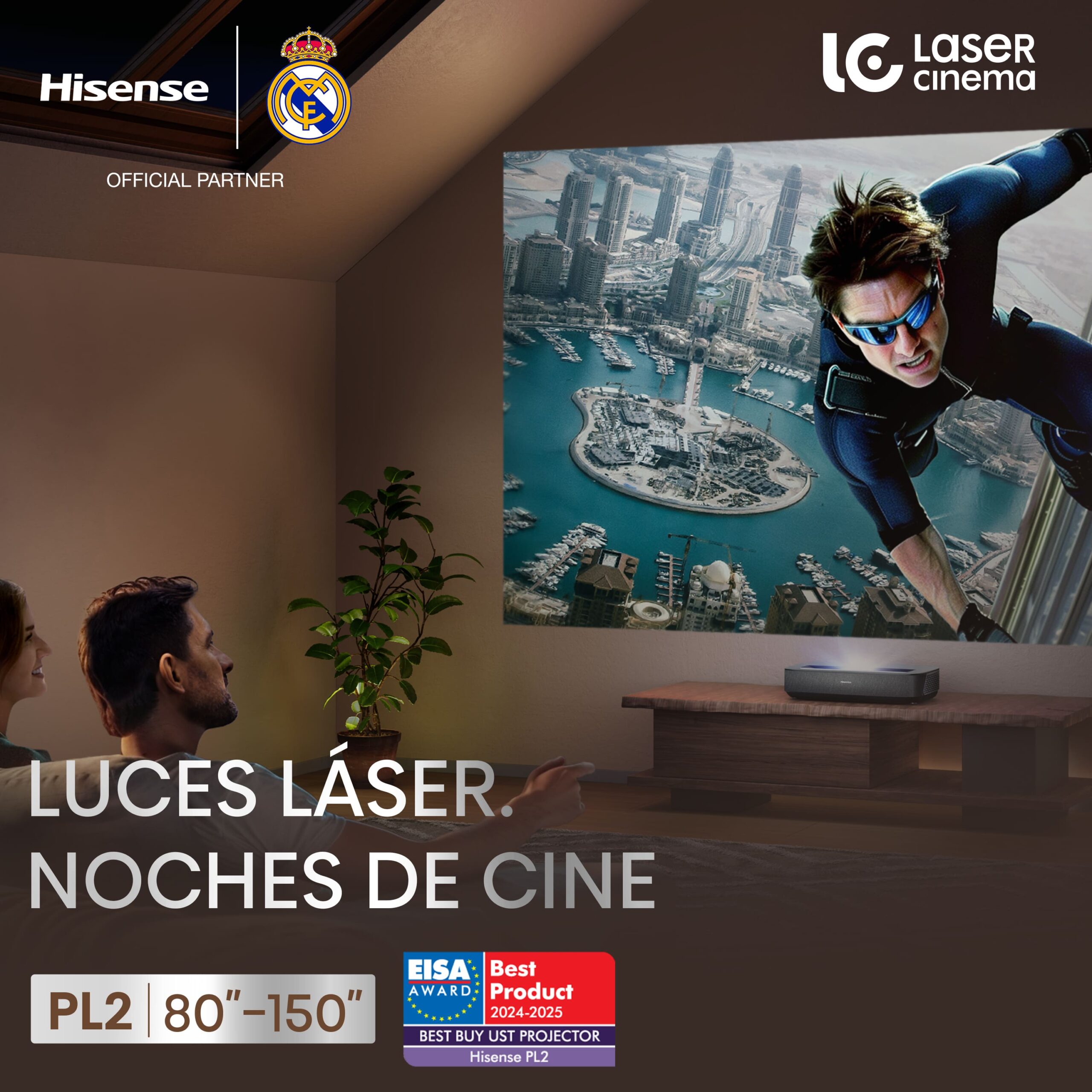 Hisense - Láser cinema PL2