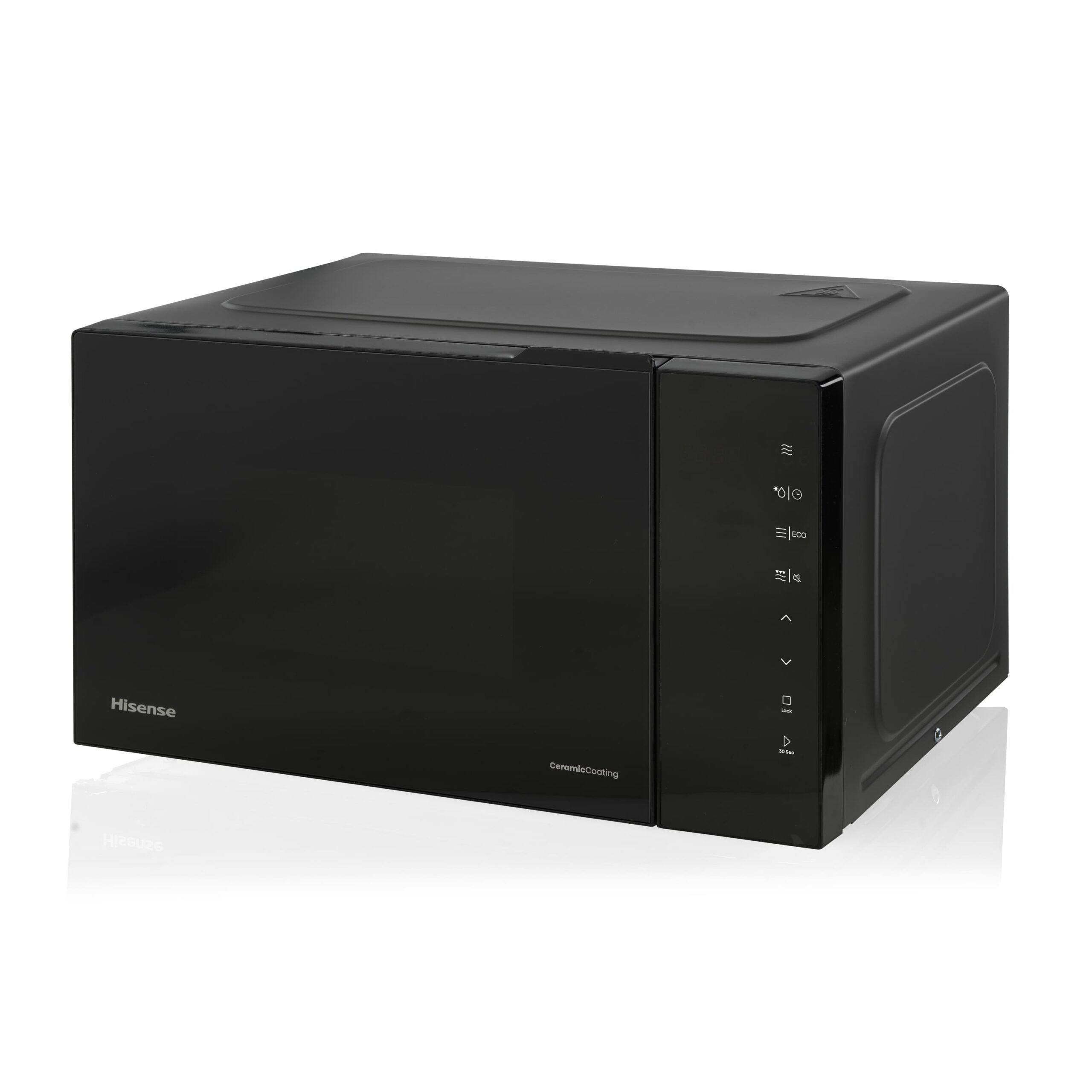 Hisense - H23MOBS5HG4 – Microondas Con Grill, Capacidad 23L, Color Negro