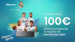 Cashback Aire Acondicionado Hisense | Real Madrid