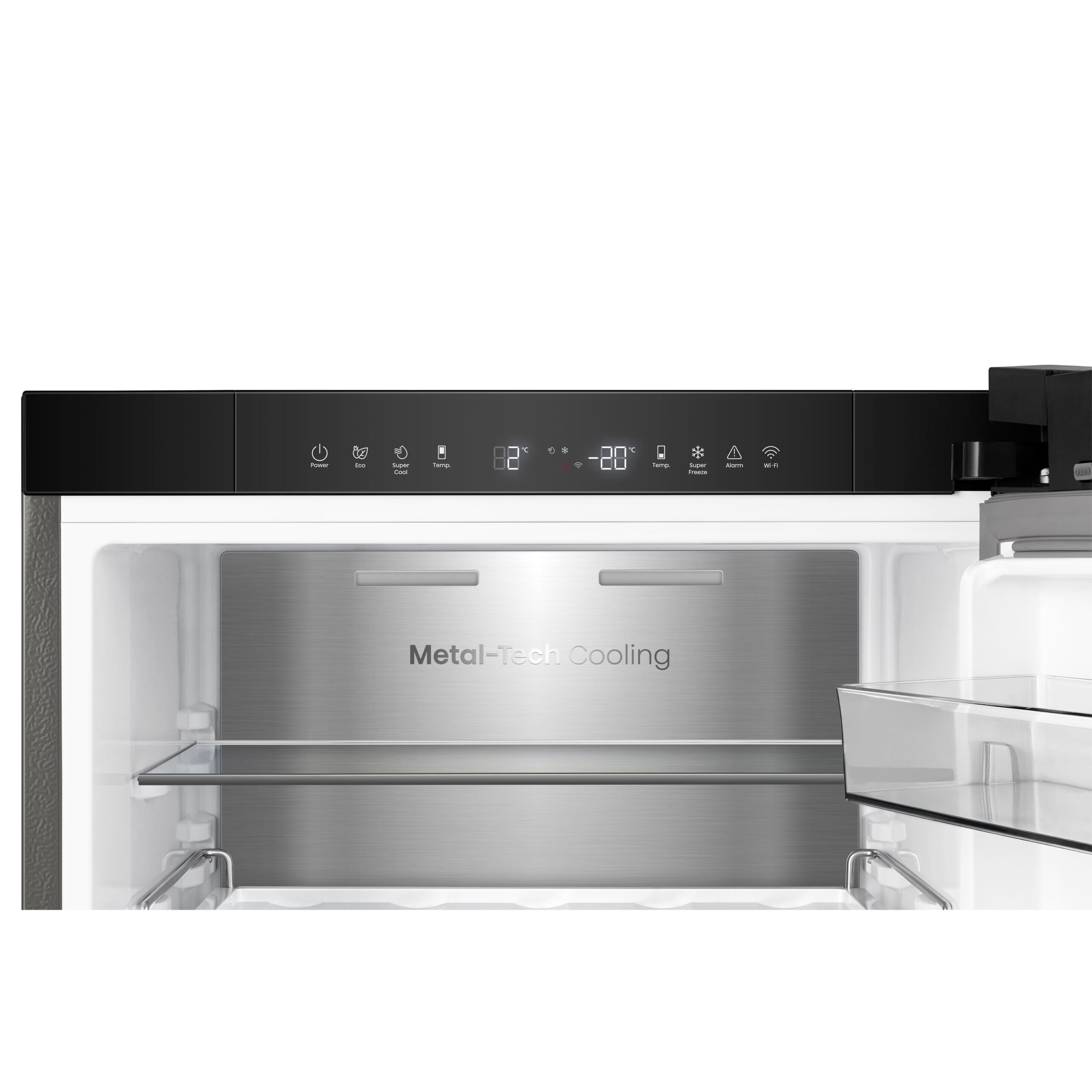 Hisense - RB3K330SAIC – Frigorífico Combi 2 Puertas, Clase D , Capacidad 330L, Color Inox