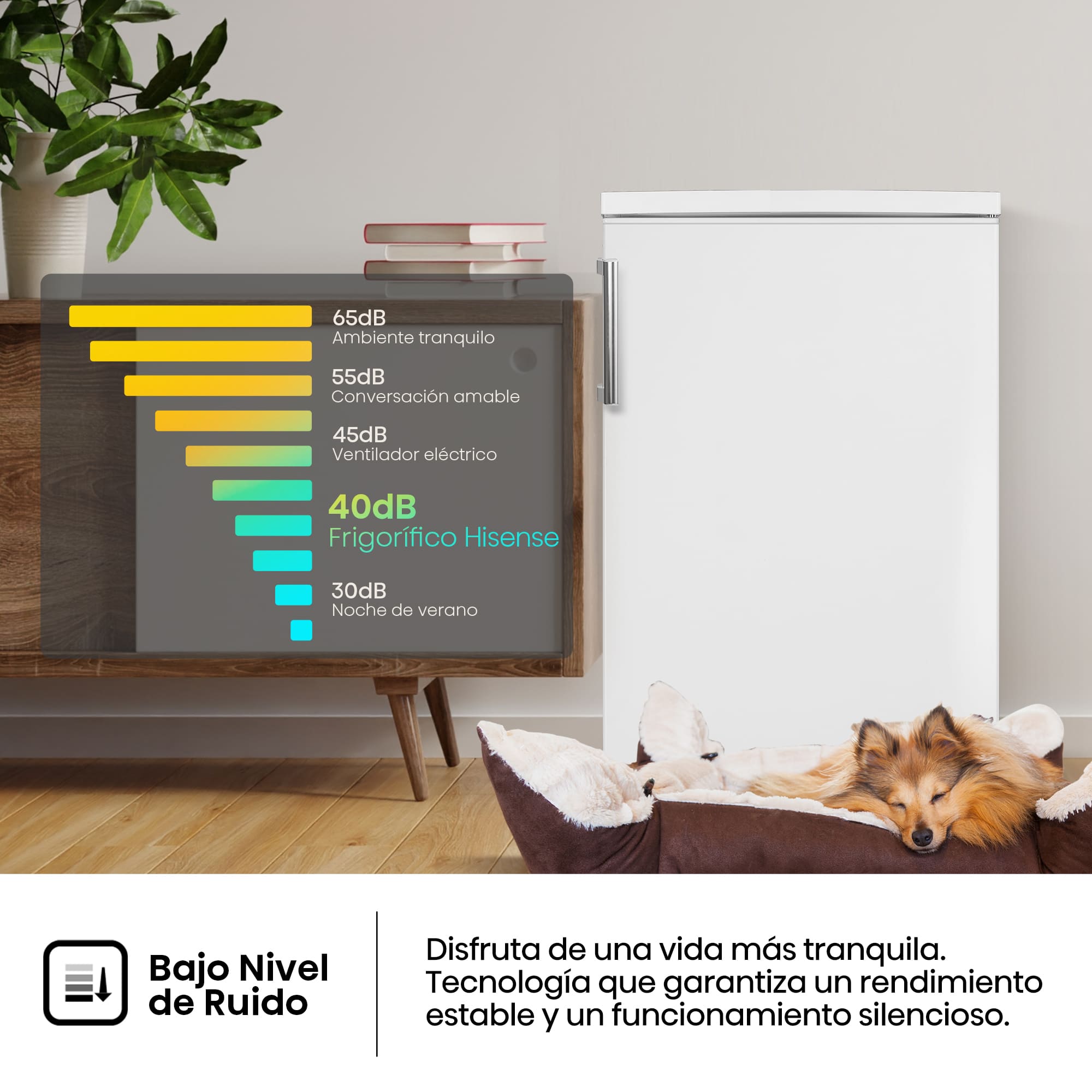 Hisense - RL170D4BWE – Frigorífico 1 Puerta De Libre Instalación, Clase E , Capacidad 133L, Color Blanco