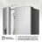 Americanos Side by Side RS818N4IIE1 – Frigorífico Americano Side By Side, Clase E , Capacidad 632L, Color Inox