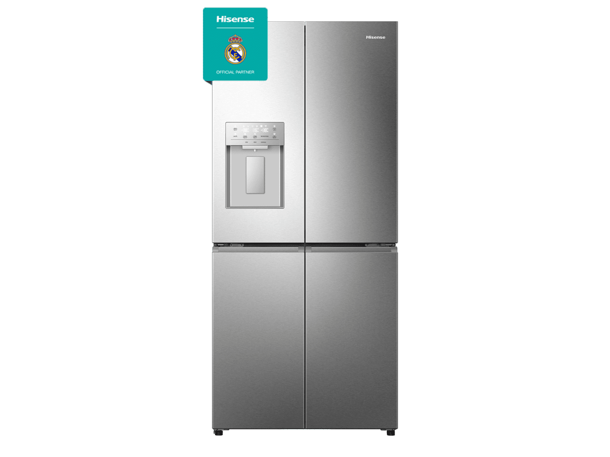 RQ5P470SYID - Frigorífico Americano 4 Puertas, Clase D, Capacidad 483L, Color Inox