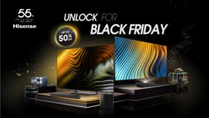 Déjate sorprender por las TV Hisense en Black Friday