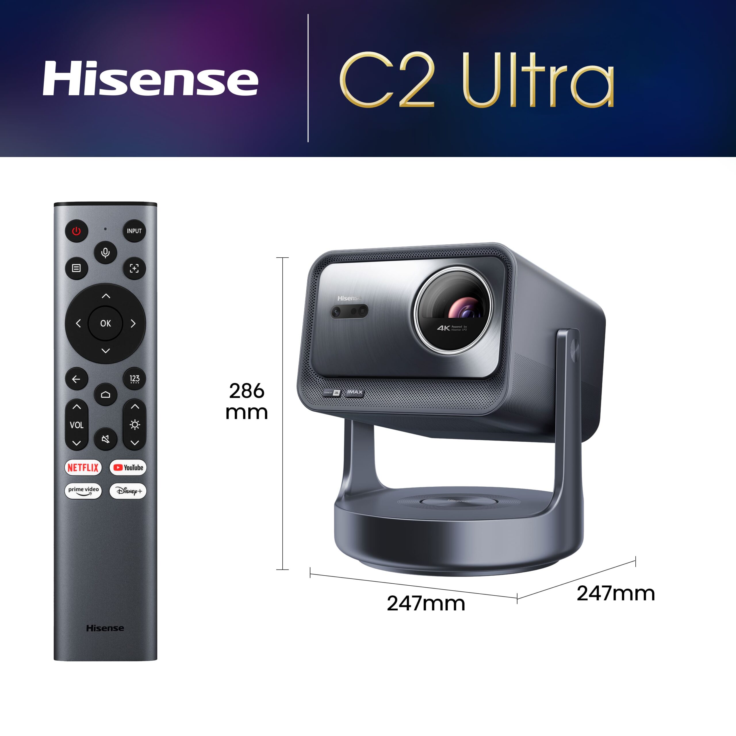 Hisense - Mini Proyector Láser C2-ULTRA