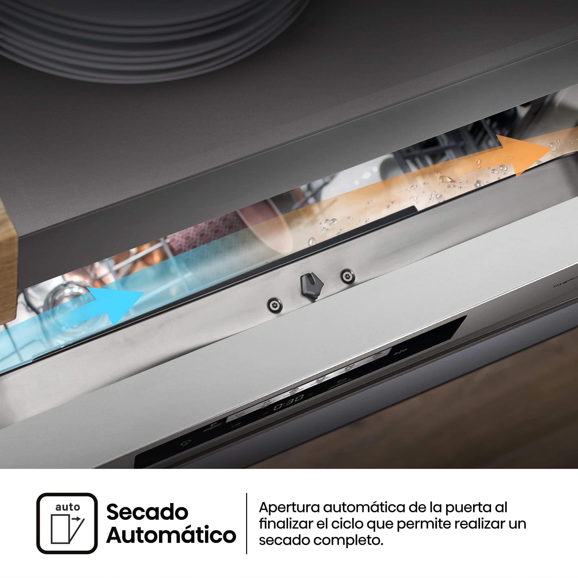 Hisense - HS643C90X – Lavavajillas 60Cm de Libre Instalación, Clase C, Capacidad 16 servicios, Color Inox