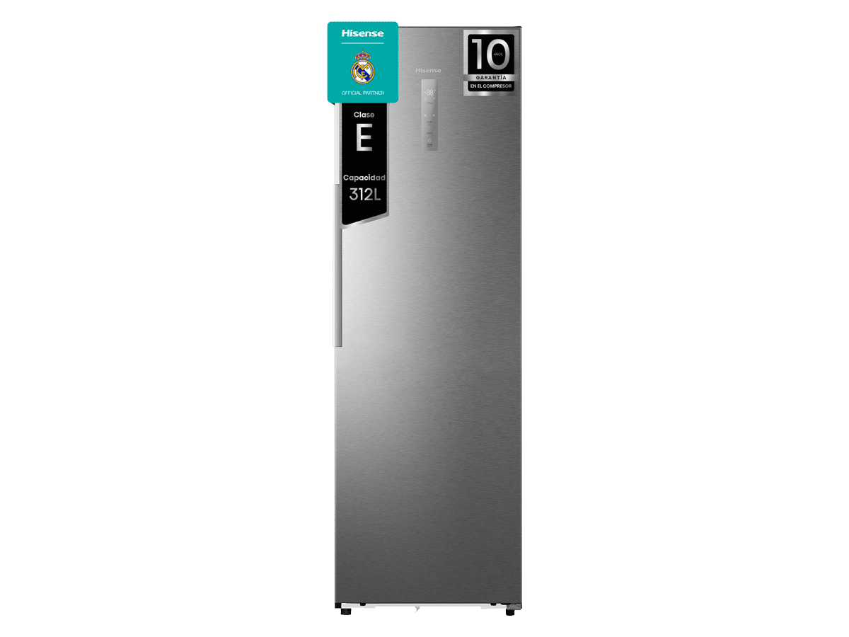 FT3K310SAIE - Congelador 1 Puerta De Libre Instalación Kitchen Fit, Clase E, Capacidad 312L, Color Inox