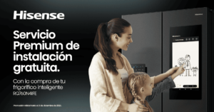 Hisense lanza un exclusivo servicio premium de instalación y puesta a punto para sus frigoríficos más avanzados