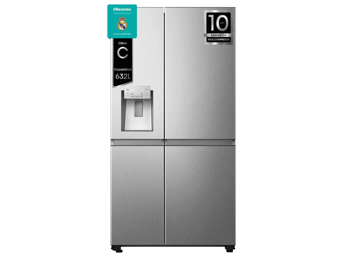 RS818N4TIC1 - Frigorífico Americano Side By Side De Libre Instalación, Clase C , Capacidad 632L, Color Inox