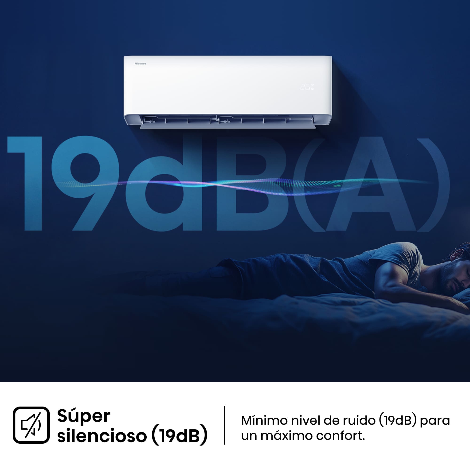 Hisense - Aire acondicionado Uni Pure HB35XU0A