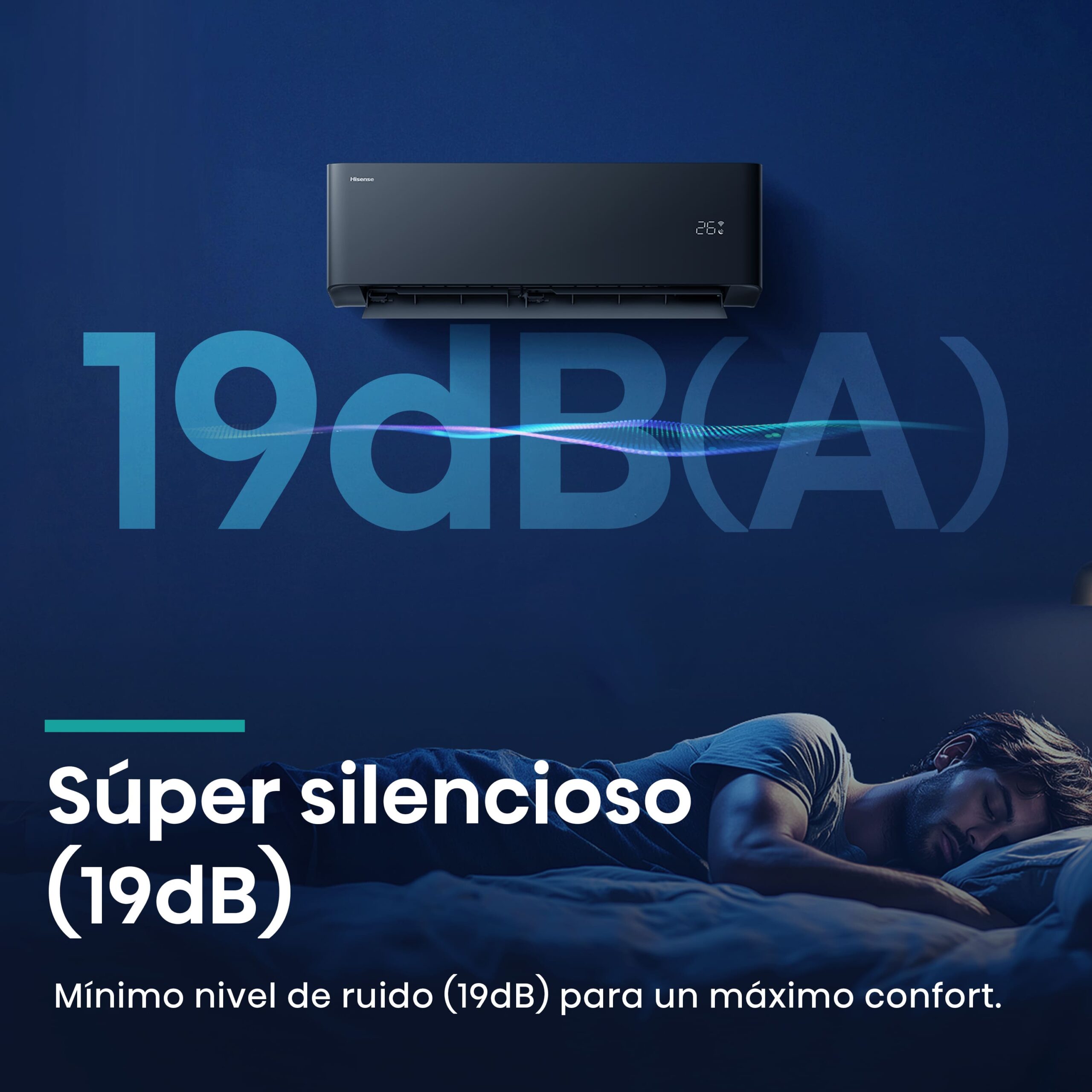 Hisense - Aire acondicionado Uni Pure HB35XU0B